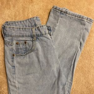 SHEIN Light Blue Mom Jeans